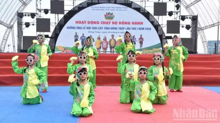 Hoạt động chào mừng.