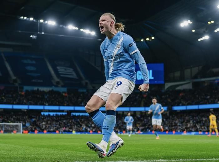 Erling Haaland với mùa bóng thành công ở Man City