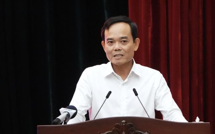 Bí thư Thành ủy TPHCM Trần Lưu Quang phát biểu kết luận hội nghị. Ảnh: NGUYỄN PHAN