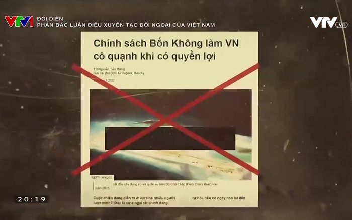 Những chiêu trò chọc gậy bánh xe của các thế lực thù địch nhằm phá hoại đất nước ta. Nguồn: VTV 