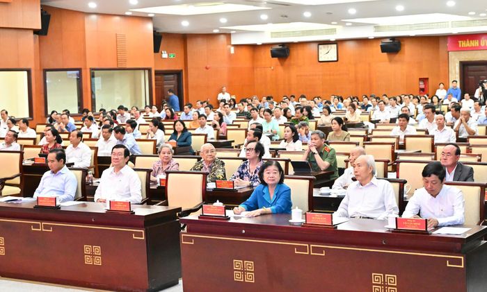  Các đại biểu dự hội nghị, sáng 6-6-2026. Ảnh: VIỆT DŨNG 