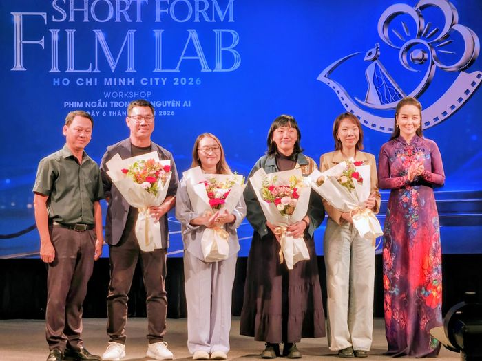  4 mentor sẽ hướng dẫn các thí sinh Short Form Film Lab. Ảnh: VĂN TUẤN 