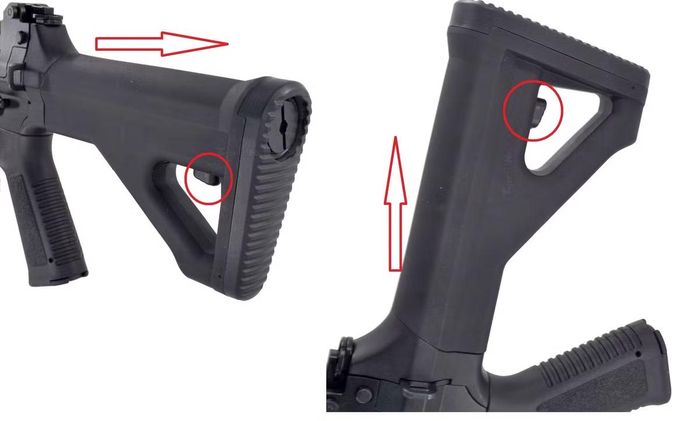 Một trong những điểm thay đổi rõ rệt của QBZ-191 là công thái học. Báng súng có thể điều chỉnh chiều dài, phù hợp với nhiều thể trạng người sử dụng. Tay cầm, nút điều khiển và cần khóa an toàn được bố trí thuận tiện hơn, giúp thao tác nhanh trong tình huống chiến đấu.