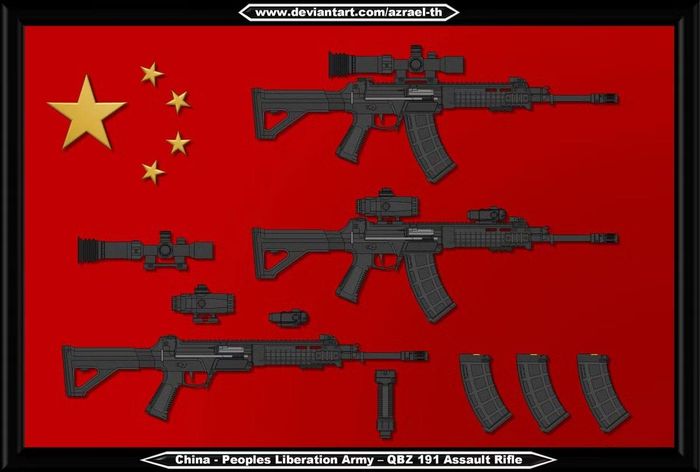 Quyết định này nhằm khắc phục những hạn chế của cấu hình bullpup, đặc biệt là vấn đề cân bằng, thao tác và khả năng tùy biến. Súng sử dụng đạn 5,8x42 mm - loại đạn tiêu chuẩn riêng của Trung Quốc, được thiết kế để đạt vận tốc cao và độ xuyên tốt. 