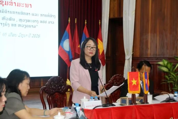 Bà Châu Hoài Thu, Phó Giám đốc Sở Giáo dục và Đào tạo Quảng Ninh phát biểu tổng kết hội thảo.