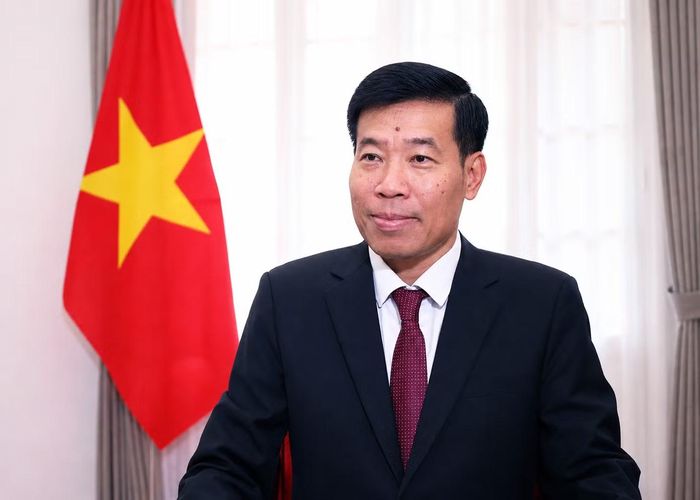 Thứ trưởng Ngoại giao Nguyễn Mạnh Cường. Ảnh: Mofa.