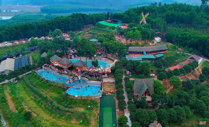 Khu du lịch Đá Bạc Eco chuẩn bị nhiều sản phẩm gia tăng trải nghiệm cho học sinh trong mùa hè 2026. Ảnh: Lê Quang Diện.