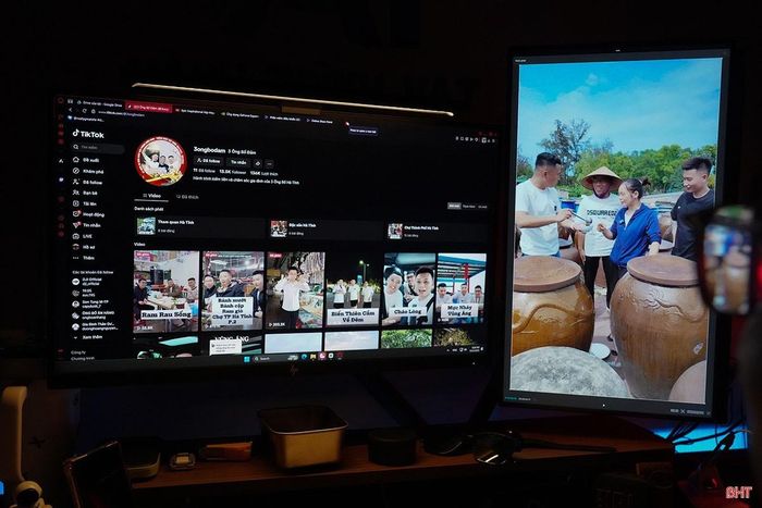 Kênh TikTok "Ba ông bố đảm" đang lan tỏa những thông tin tích cực, những clip về các món ngon Hà Tĩnh.