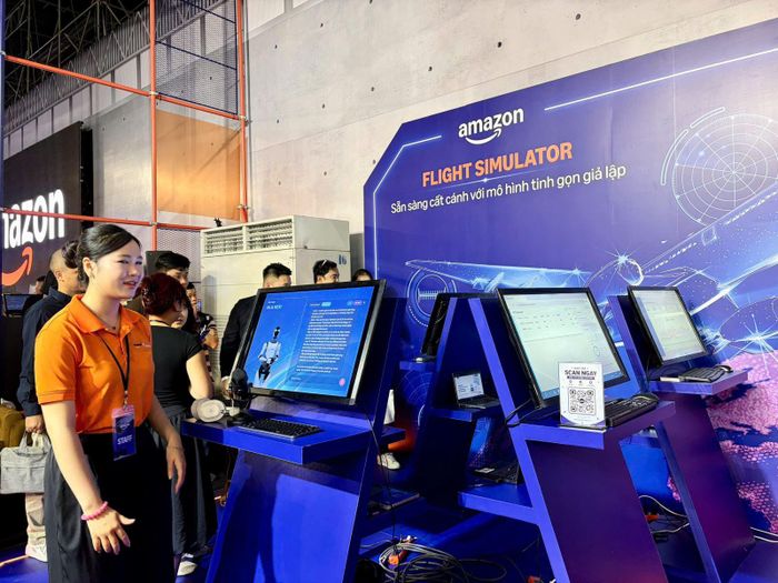 Không gian tương tác trải nghiệm cho doanh nghiệp tham gia bán hàng trên Amazon.