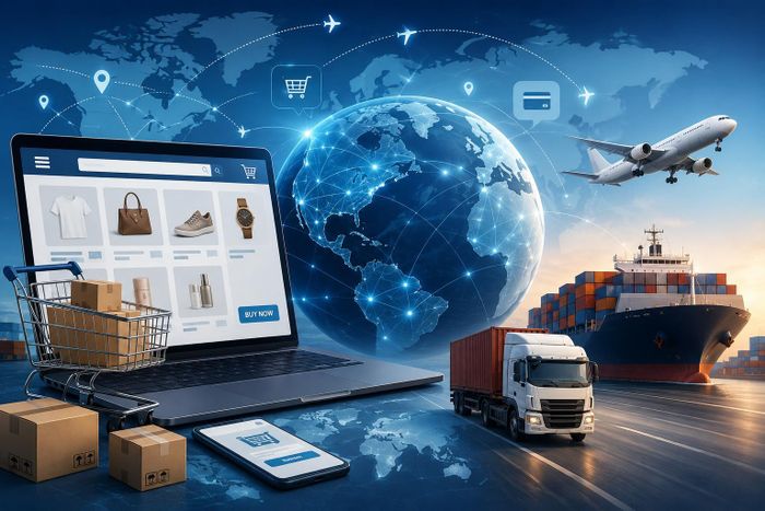 Bán hàng xuyên biên giới thông qua số hóa cũng đồng thời tạo ra những thách thức mới cho doanh nghiệp xuất khẩu. Ảnh minh họa