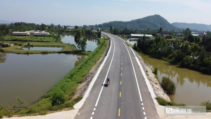 Theo Ban Quản lý dự án đầu tư xây dựng công trình giao thông Thanh Hóa, gói thầu số 6 hiện cơ bản hoàn thành phần đường và mặt cầu. Nhà thầu đang hoàn thiện các hạng mục an toàn giao thông như sơn kẻ đường, lắp hộ lan, cọc tiêu phản quang và biển báo.