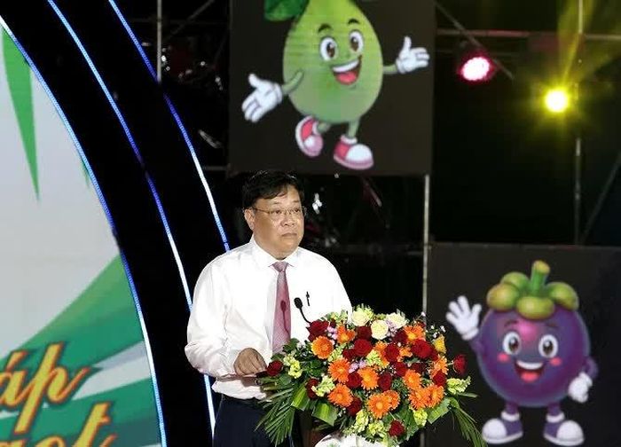 Ông Phạm Thành Ngại - Chủ tịch UBND tỉnh Đồng Tháp đặt kỳ vọng lễ hội sẽ là đòn bẩy đưa vùng cây ăn trái lớn cả nước vươn xa.