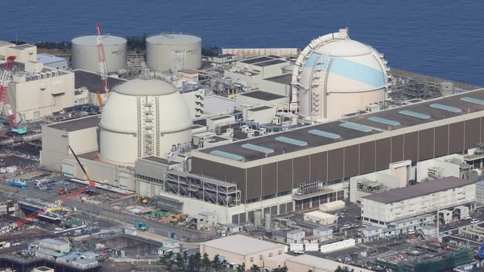 Nhà máy hạt nhân Kashiwazaki-Kariwa của Công ty Điện lực Tokyo Holdings ở tỉnh Niigata. (Ảnh: Kyodo) 