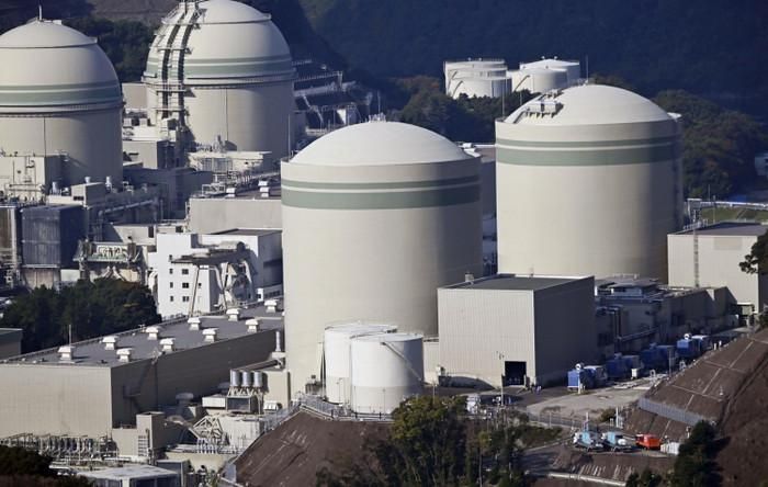 Lò phản ứng số 1 của Công ty Điện lực Kansai tại nhà máy điện hạt nhân Takahama ở Takahama, tỉnh Fukui, miền trung Nhật Bản, ngày 14 tháng 11 năm 2024. (Ảnh: Kyodo News/Getty Images) 