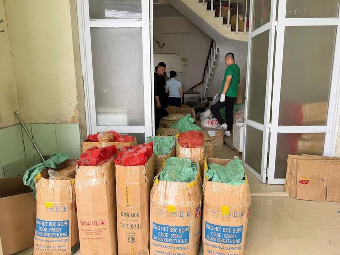 Tang vật vi phạm bị lực lượng chức năng phát hiện, thu giữ