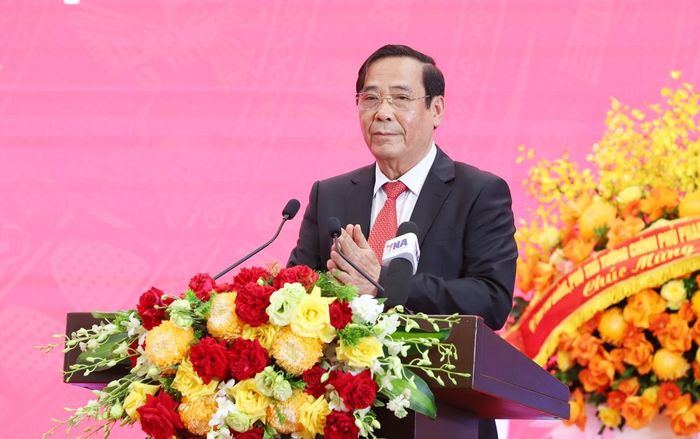 Ông Nguyễn Thanh Bình, Chủ tịch Trung ương Hội Người cao tuổi Việt Nam, phát biểu
