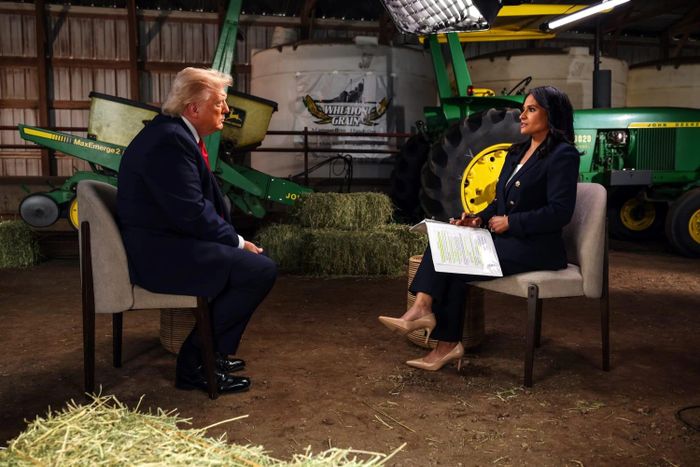 Tổng thống Mỹ Donald Trump trả lời phỏng vấn NBC News ngày 5/6. Ảnh: NBC News.
