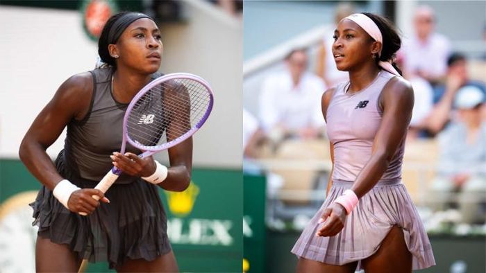 Gauff có trang phục rất đẹp...