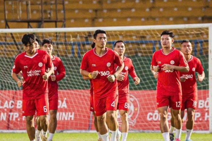 Thể Công Viettel cần ít nhất 1 điểm trước CAHN để đảm bảo ngôi Á quân V-League. Ảnh: Thể Công Viettel FC.