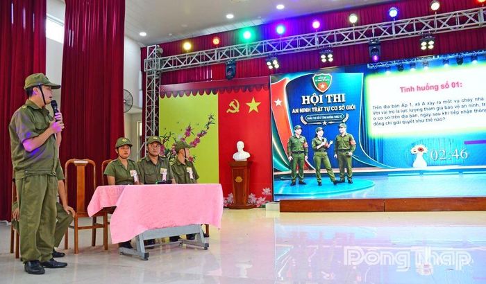 Phần thi giải quyết tình huống.