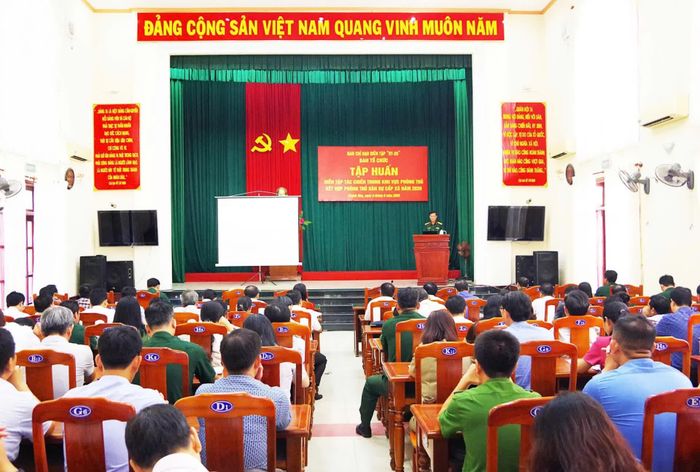 Quang cảnh hội nghị tập huấn.