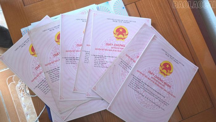 28 Giấy chứng nhận quyền sử dụng đất vẫn chưa được hiệu chỉnh sai sót.