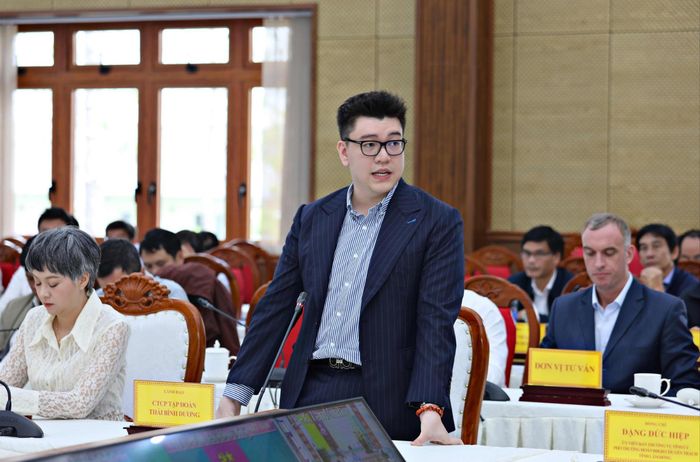 Đại diện Công ty Cổ phần Tập đoàn Thái Bình Dương mong muốn điều chỉnh quy hoạch Lâm Đồng sẽ tạo cơ hội tốt cho các nhà đầu tư triển khai dự án