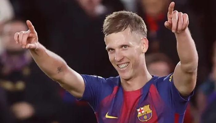 Olmo cho thấy tầm ảnh hưởng của mình trong đội hình Barca.