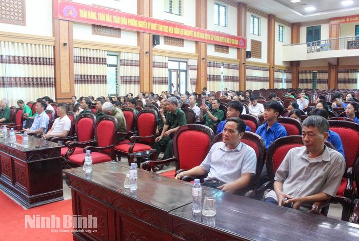Các đại biểu dự Lễ phát động. Ảnh: Chu Bình