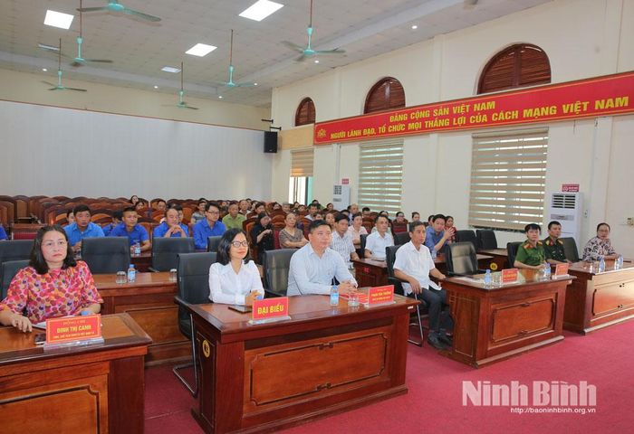Các đại biểu dự Lễ phát động. Ảnh: Anh Tuấn