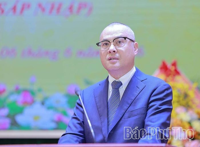 Đồng chí Bí thư Tỉnh ủy Phạm Đại Dương phát biểu tại buổi lễ.