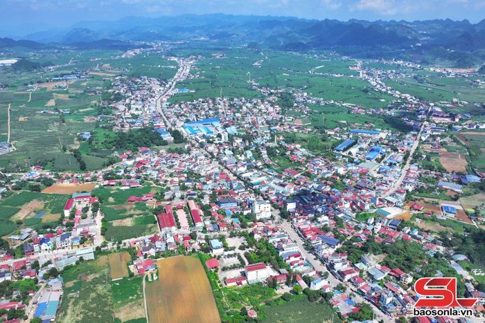 Trung tâm phường Thảo Nguyên, tỉnh Sơn La.