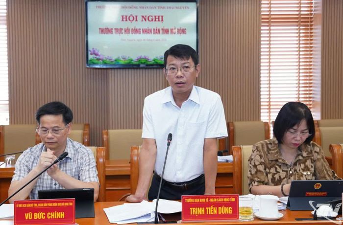 Các đại biểu phát biểu tại Hội nghị.