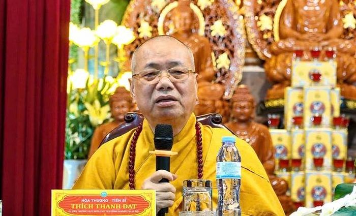 Hòa thượng Thích Thanh Đạt thuyết giảng
