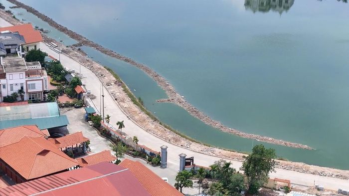 Dự án cải tạo hạ tầng kỹ thuật đô thị, khu dân cư và các dự án chống ngập tại Quảng Ninh. Ảnh V.Đ