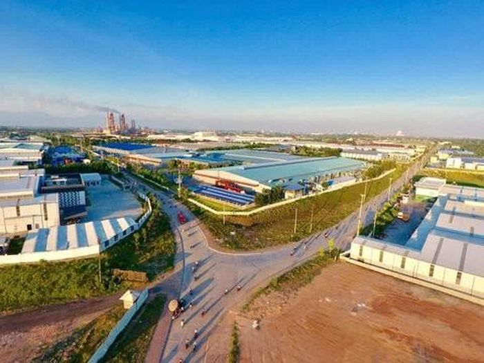 Thụy Vân là khu công nghiệp phát triển sớm nhất của tỉnh Phú Thọ, hiện đã lấp đầy gần 100%, thu hút nhiều doanh nghiệp Nhật Bản, Hàn Quốc. Ảnh: Bình Khang