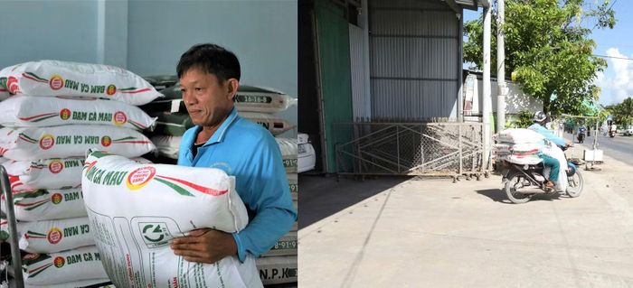 Tranh thủ thời gian, ông Mai Văn Cầu, Tổ trưởng Tổ ANTT cơ sở ấp 9, xã Vị Thủy (TP Cần Thơ) đi chở hàng thuê để lo kinh tế gia đình.