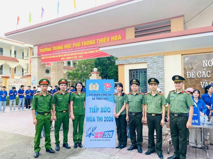 Hoạt động “Tiếp sức mùa thi” thể hiện tinh thần xung kích, trách nhiệm của tuổi trẻ Công an Thanh Hóa vì cộng đồng và thế hệ trẻ.