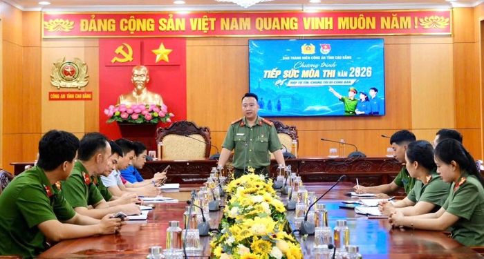 Tuổi trẻ Cao Bằng chuẩn bị các hoạt động hỗ trợ thí sinh trong kỳ thi tốt nghiệp THPT năm 2026.