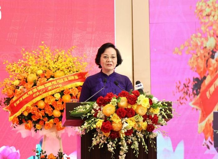 Phó Thủ tướng Phạm Thị Thanh Trà: Với truyền thống "tôn lão, trọng hiền", Đảng và Nhà nước luôn quan tâm chăm lo, bảo vệ và phát huy vai trò người cao tuổi. Ảnh: CP