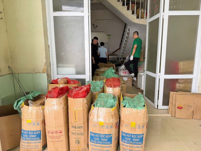 Cơ quan công an kiểm tra tại cơ sở sản xuất tại doanh nghiệp do Nguyễn Sĩ Phương làm giám đốc.