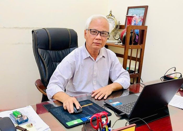 Chủ tịch Hội Người cao tuổi thành phố Hà Nội Nguyễn Thế Toàn. Ảnh: Minh Tâm
