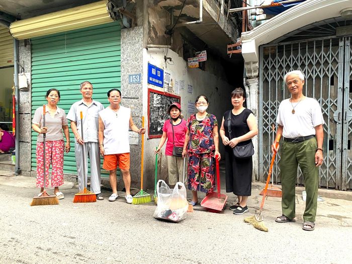 Phong trào huy động sự tham gia của đông đảo các lực lượng, thành phần trên địa bàn. Ảnh: An Quyên