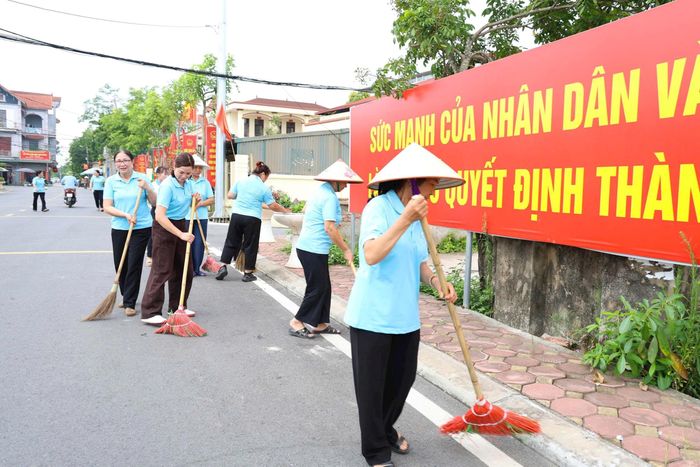 Các lực lượng ra quân tổng vệ sinh, hoạt động sẽ được duy trì xuyên suốt