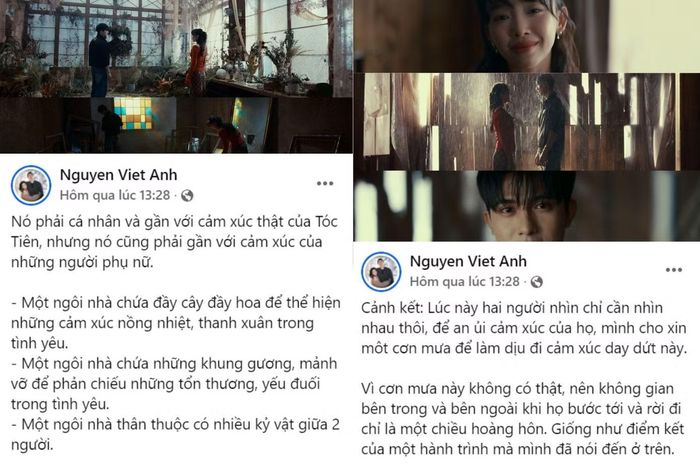 Đạo diễn Nguyễn Việt Anh phân tích ý nghĩa của từng cảnh quay được ê-kíp gửi gắm.