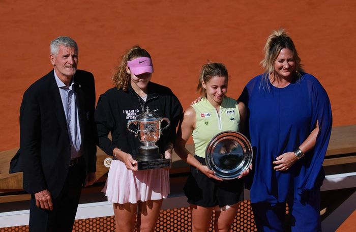  Hai tay vợt góp mặt ở chung kết nữ Roland Garros 2026. 