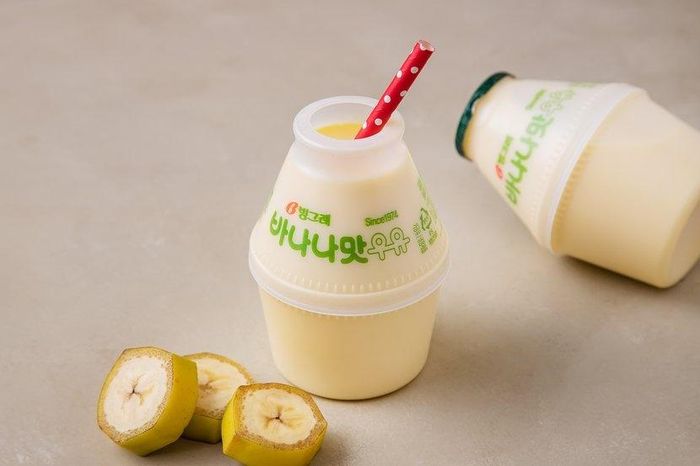  Sữa chuối Hàn Quốc, thức uống quốc dân khiến cả thế giới phát cuồng. Ảnh: Binggrae. 