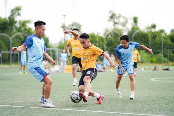 Sau chiến thắng 3-0 trước FC Báo chí Đà Nẵng (JFC Đà Nẵng) ở ngày khai mạc...