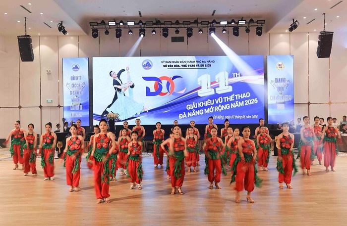 Khai mạc Giải Khiêu vũ thể thao các CLB TP. Đà Nẵng mở rộng lần thứ XI năm 2026