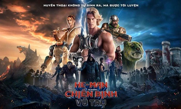 "He - Man và những chiến binh vũ trụ" khởi chiếu tại các cụm rạp vào ngày 5.6